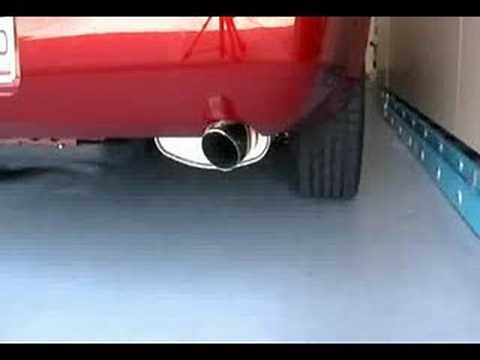 Stock 2008 Mustang V6 exhaust vs. Single GT Takeoff exhaust