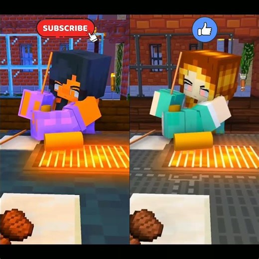Let aphmau and kim handle the corn Meme Minecraft Animation #shorts