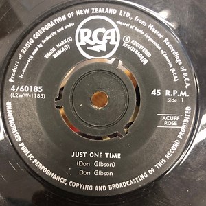 Don Gibson - Just One Time
