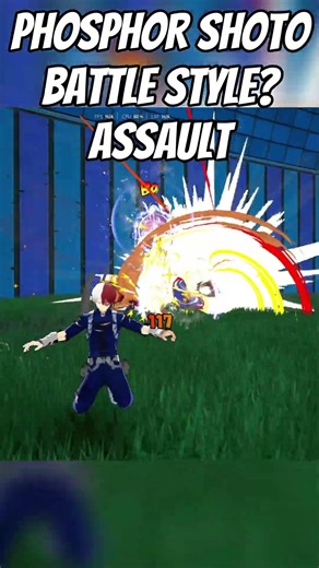 NEW *ASSAULT* PHOSPHOR SHOTO TODOROKI QUIRKSET IN MY HERO ULTRA RUMBLE #myheroultrarumble #mhur #mha