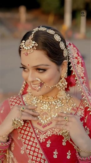 "Royal & Trendy Bridal Vibes ✨"#viral #bride #model #wedding #shoot #youtube #shorts #short