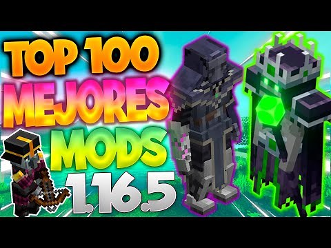 💥TOP 100 MODS para MINECRAFT 1.16.5💥¡Los MEJORES!- Armas, Útiles, Mobs, Decoración, Animales y mas!💣