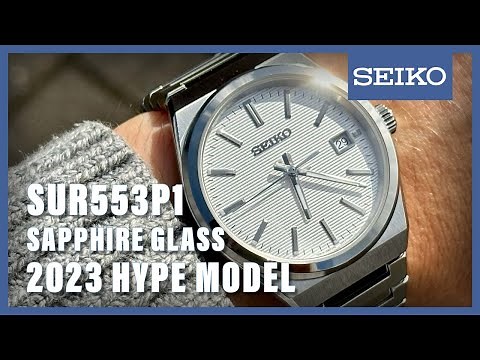 Unboxing The New Seiko SUR553P1