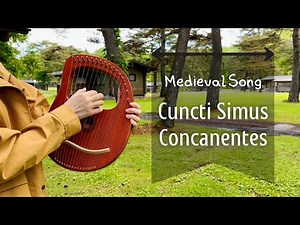 Cuncti Simus Concanentes (Medieval Song) [Manor Lords] | Lyre Harp Cover & Tutorial