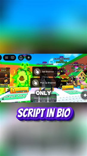 escape tsunami brainrot script #roblox #robloxscript