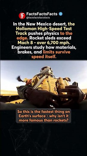 Mach 8 on Rails – Inside the Holloman High‑Speed Test Track