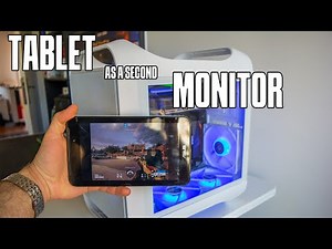 HOW TO use a TABLET as a second MONITOR for FREE