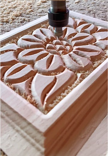 CNC Router: Precision Wood Cutting Demonstration