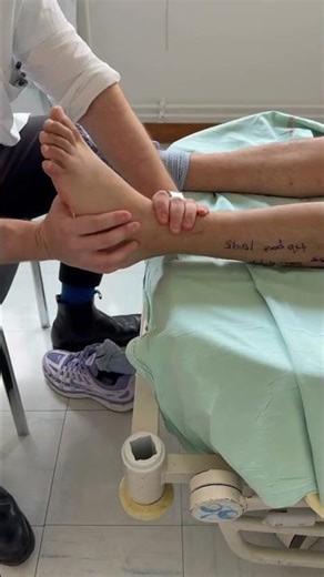 How to examine a fibularis longus clonus #medical #medicalstudent