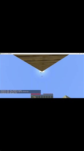 Craziest Water mlg #minecraft #clutchmoment #fullheightlimit#impossible