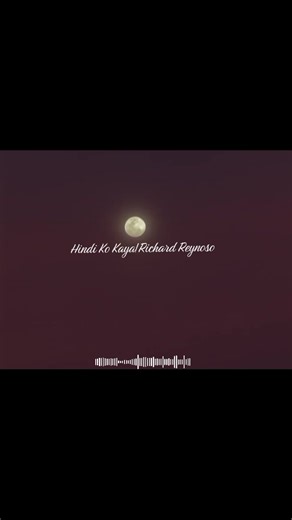 Hindi Ko Kaya | Richard Reynoso | #opm #hindikokaya #fyp #richardraynoso #pinoymusic