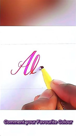 How to write Alex in Elegant Cursive ✍️✨ | Satisfying Signature Art #Shorts #name #handwriting #love