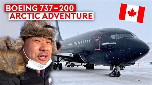 Extreme Fligh: B737-200 Classic to the Arctic!