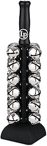 Latin Percussion Sleigh Bells with Base, Black (LP3724)