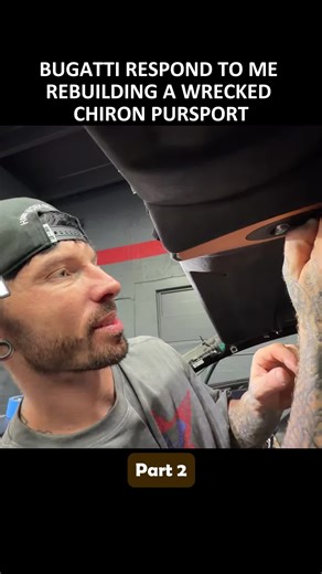 Bugatti Responds to Rebuilding a Wrecked Chiron