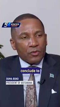 Botswana is not just the next frontier. It is the now frontier | Duma Boko