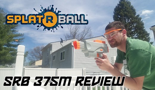 Splatrball SRB 375M Gel Ball Blaster Review | Blaster Hub