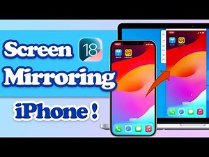 Screen Mirroring iOS 18.2-Guide to Mirror iPhone to PC