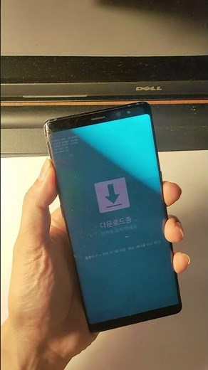 Instructions on entering Download Mode on Samsung Note 8 #samsung #downloadmode #note8