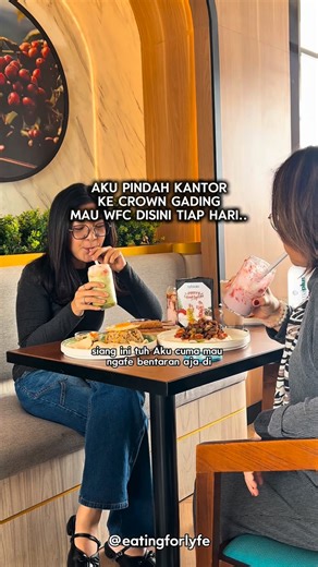 Fioo | JKT BKS Foodie 🇮🇩 on Instagram: "PINDAH KANTOR KE CROWN GADING JADI MAU WFC DISINI TIAP HARI.. 💚 . Excelso di Summarecon Crown Gading ini masih too quiet to be this good @excelsocoffee 😭✨ . Tempatnya nyaman, spacious, wifi kenceng dan vibes-nya enak banget buat kerja/nugas 👩🏻‍💻 . Kopi enak, ambience dapet ini sih wajib masuk list! Cobain juga yuk guys 🥰 . 📍 EXCELSO 🗺️ Summarecon Crown Gading Jl. Bulevar Timur Selatan No. 01H Blok AG-1A Setia Asih, Kec. Tarumajaya, Bekasi, 17215 