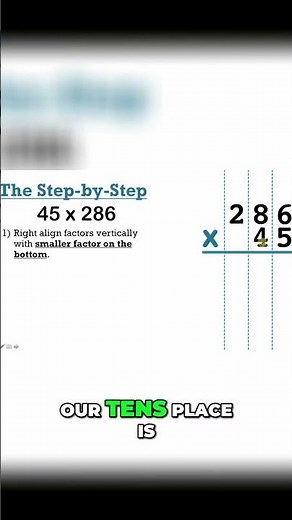 Mastering Multiplication Vertical Method