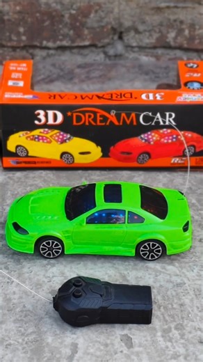 Ek ta Remote Control 3D Lighting Car Unboxing #asmr #toys #unboxing #car #shorts #viral