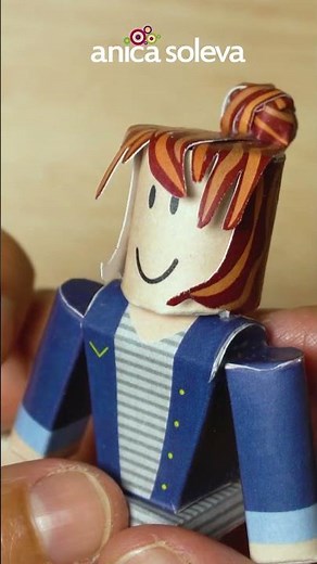 Easy Roblox Paper Craft for Kids
