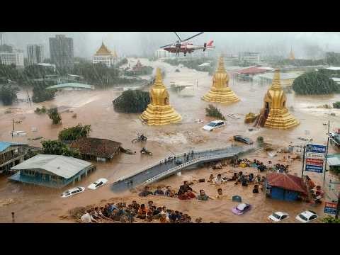 Tragedy in Thailand AGAIN — Record FLOODS Swallow Entire Cities Under Deep Water!