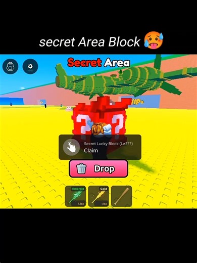 secret Area Block 🥵 #roblox #newgameinroblox #youtubeshorts #robloxshorts