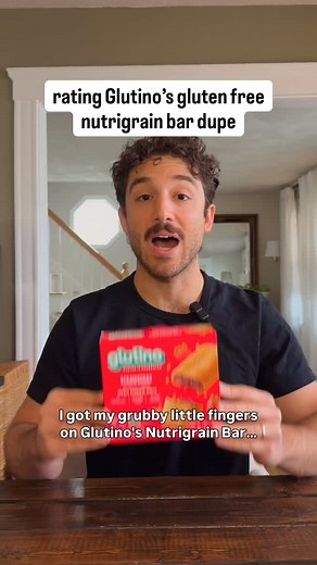 15K views · 206 reactions | rating glutino’s new (?) gluten free nutrigrain bar dupe 1-10. what would you guys rate it? | philhatesgluten | Facebook
