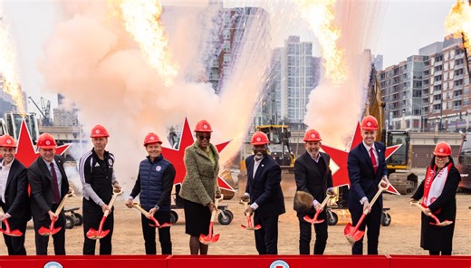 Chicago Fire breaks ground on $750 million stadium at The 78