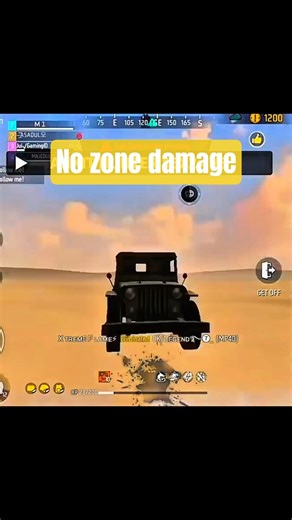 Free Fire No Zone Damage Hack Explained #trending #shorts