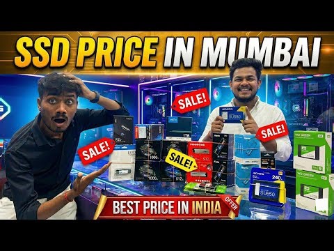 Cheapest SSD Prices in Mumbai 😱 NVMe & SATA SSD Lowest Price | Lamington Road 2026