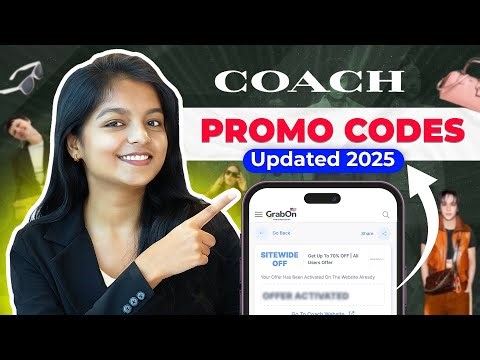 Coach Coupons & Promo Codes 2025 | Coach Discounts & Offers