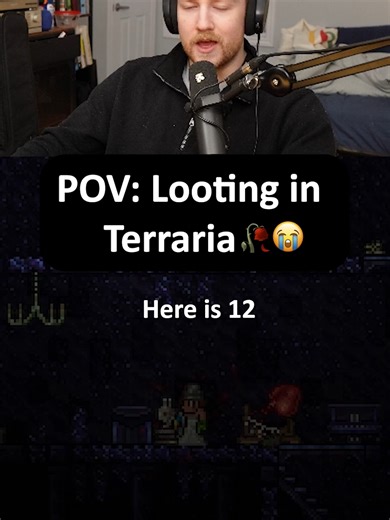 oh yippe 8 throwing knives, some cobwebs and 12 sticks dude thank you terraria jars!!! #terrariameme #solonoah #terraria #terrariagameplay #streamer #funny #clips