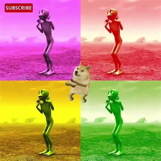 Alien Dance Battle Dame to cosita part-22 #aliendance #elchombo #alien #trend