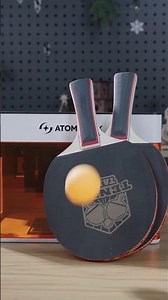 Plain ping pong paddle → custom engraved → ready-to-sell piece. #atomstack #smallbusiness #diy