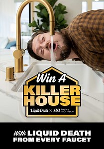 Win a House with Liquid Death & Taylor Morrison
