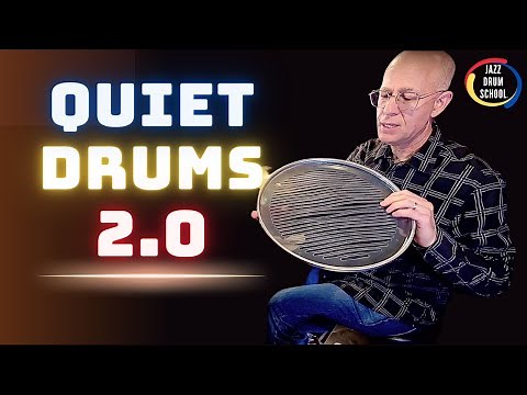 How To Make Practice Drums Quieter At Home - Quiet Drumming Setup 2.0
