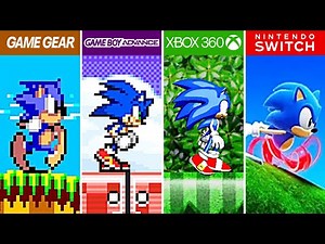 Evolution Of Sonic Side-scrolling Games (1991 - 2023)