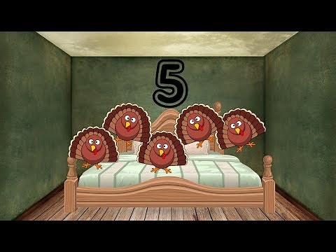 Thanksgiving Songs For Children - 5 Silly Turkeys