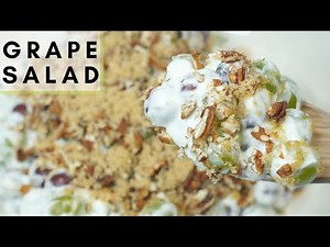 EASY CREAMY GRAPE SALAD