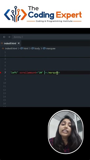 👉 💻 HTML Trick You Must Know 🚀 | Marquee Tag in 60 Seconds 😍