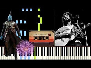 FATHER AND SON - CAT STEVENS [Guardians Of The Galaxy 2 - OST] - Piano Tutorial(Synthesia)
