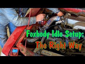 Foxbody Idle Control Demystified