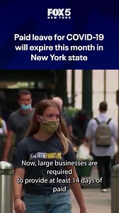If New York residents get sick with COVID-19, they will no longer be able to use the state's specific quarantine paid leave starting next month. | FOX 5 NY