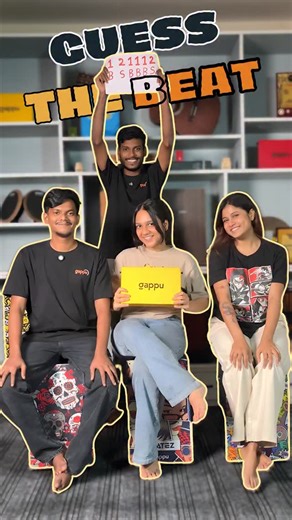 Gappu | Guess the Beat Challenge - Gappu Jambox #guessthebeat #jambox #gappu #playthebeat #headphonechallenge #challengevideo #gappuchallenge... | Instagram