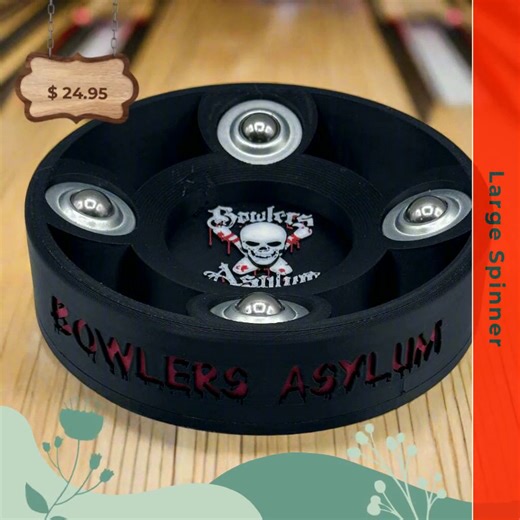 Ever dreamt of upgrading your bowling game with style? 🎳✨ Meet the Large Spinner — your perfect companion on the lanes! This eye-catching bowling ball not only boasts an incredible spin and precision but also captivates with its vibrant design. Feel the confidence boost as you roll it down the lane, turning heads while you strike down those pins! 🎉🌀 Its seamless grip ensures you’re in total control, and the sleek look is sure to impress both friends and competitors. Get ready to elevate your 