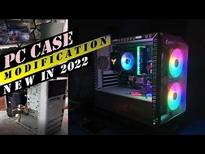 Modifikasi casing cpu PC jadul jadi keren - Modification casing old cpu