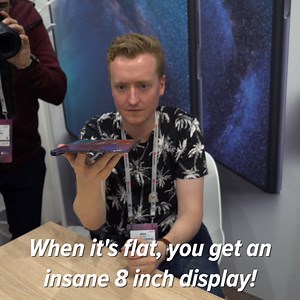 990K views · 2.6K reactions | The Huawei Mate X is one of the hottest devices of MWC 2019 -- and we've gone hands-on! | Android Central | Facebook